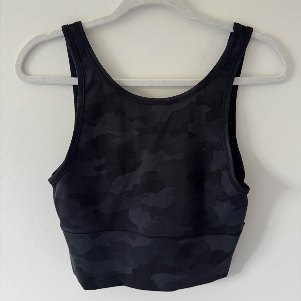 Black Camouflage Lululemon Sports Bra